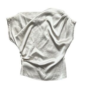 Chic Cream Women's Blouse